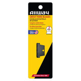 Allway 6 in. H X 2 in. W Carbide Grit Grout Removal Tool Blade 2 pk, Pack of 10
