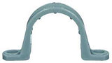 Carlon E977EC20-UPC Conduit Clamp, 3/4 in, 2-13/32 in L, PVC, Gray, 20/BAG