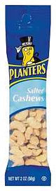 Planters 549750 Cashew, 2 oz Bag, Pack of 15