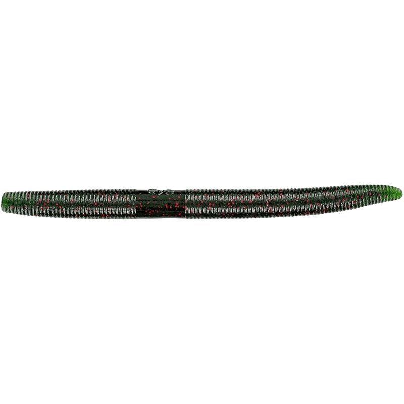 Gary Yamamoto Custom Baits 9-10-208 Fishing Bait, Senko, Black/Red/Watermelon Bait