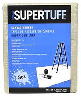 Trimaco SUPERTUFF 58908 Drop Cloth, 15 ft L, 4 ft W, Canvas, Tan