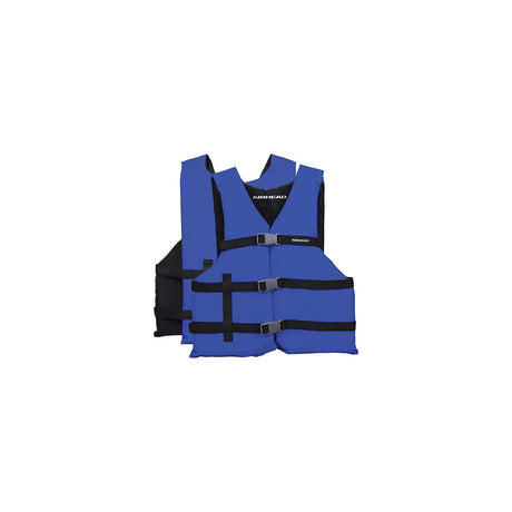 Airhead 3000216ABL General Boating Life Vest, Adult Super Large, Blue
