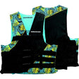 Airhead 3009605ABKYL Tropic Nylon Family Life Jacket, L/XL