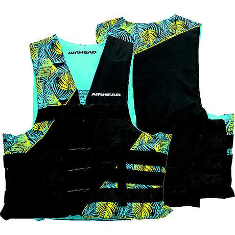 Airhead 3009606ABKYL Tropic Nylon Family Life Jacket, 2XL/3XL