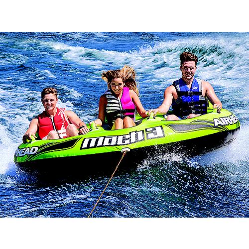 Airhead AHT2M3 Mach 3 Cockpit Towable Tube, 1-3 Riders