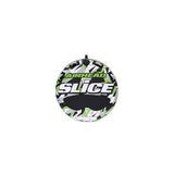 Kwik-Tek Airhead AHSSL22 Inflatable 2 Person Rider Green Slice® Deck Tube