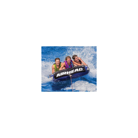 Kwik-Tek Airhead AHSSL32 Inflatable 3 Person Rider Blue Super Slice® Deck Tube