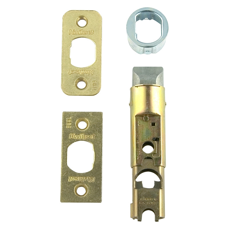 Kwikset 81826-001 Spring Latch Core, Steel, Polished Brass