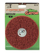 Gator 9006 Paint and Varnish Removing Wheel, 5 in Dia, 1/4 in Arbor, Medium, Aluminum Oxide Abrasive