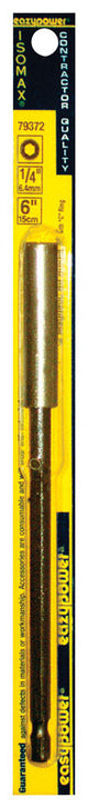 Eazypower Isomax 6 in. Steel Hex Extension 1/4 in. Hex Shank 1 pc
