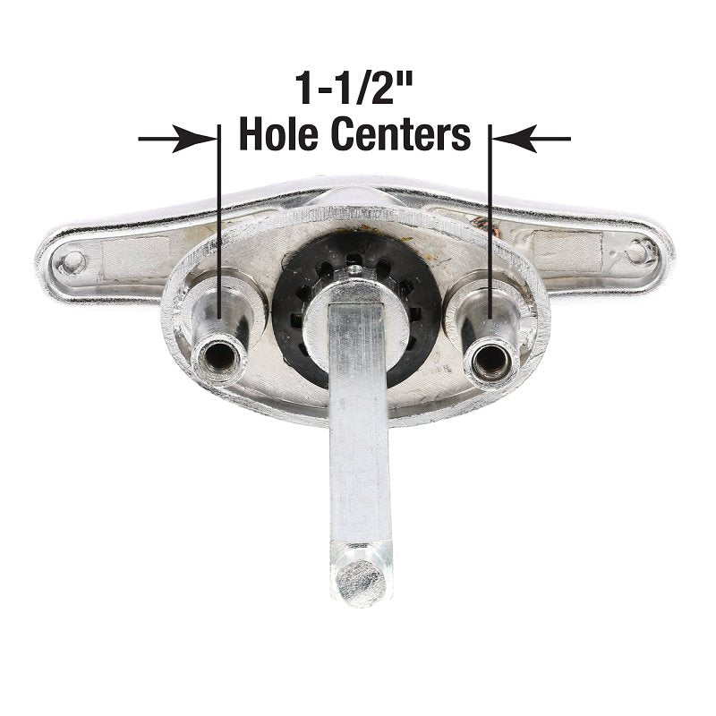 Prime-Line GD 52169 T-Locking Handle, 5/16 in L Shaft, Zinc, Chrome