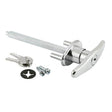 Prime-Line GD 52169 T-Locking Handle, 5/16 in L Shaft, Zinc, Chrome