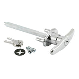 Prime-Line GD 52169 T-Locking Handle, 5/16 in L Shaft, Zinc, Chrome