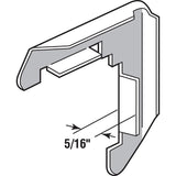 Prime-Line PL 14294 Miter Cut Screen Frame Corner, Metal, Mill, For: PL14077, PL14079 and PL14080 Screen Frames