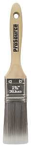 ProSource OR 11601 0150 Paint Brush, 1-1/2 in W, Flat cut Brush, Polyester Bristle