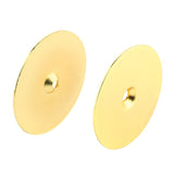 Defender Security U9516 Hole Cover Plate, Steel, Brass, For: 1-3/4 in Thick Doors