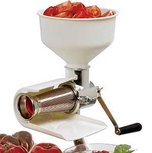 Norpro 1951 Sauce Master, 3 qt, Aluminum/Plastic/Steel, White