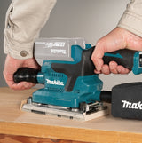 Makita LXT Series XOB03Z Brushless Finishing Sander, Tool Only, 18 V, 1/3 Sheet