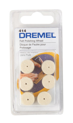 WHEEL POLISH FELT DREMEL 1/2IN