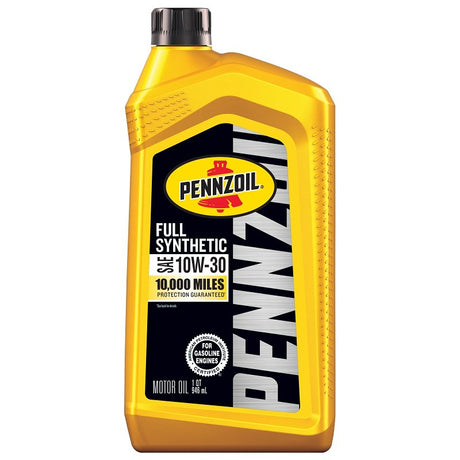 Pennzoil 550058603 Synthetic Motor Oil, 10W-30, 1 qt