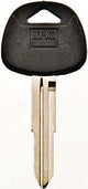 Hy-Ko 12005HY14 Automotive Key Blank, Brass/Plastic, Nickel, For: Hyundai Vehicle Locks, HY14 Key Number, Pack of 5