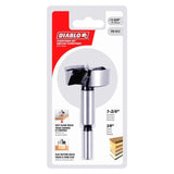 Diablo 1-3/4 in. X 3-1/2 in. L High Speed Steel Forstner Drill Bit Round Shank 1 pk