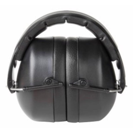 3M 25 dB Soft Foam Folding Earmuffs Black 1 pair