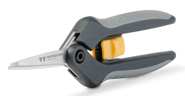 Woodland Tools Co Nano-Tip 01-1002-100 Heavy-Duty Snip, Stainless Steel Blade, Precision Blade, 6.2 in OAL