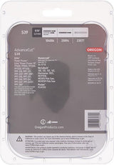 Oregon Xtraguard S39 Chainsaw Chain, 10 in L Bar, 0.05 in, 3/8 in TPI/Pitch, 39-Link