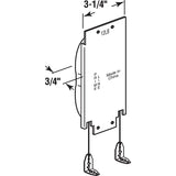 Prime-Line H3630 Side-Mount Sash Balance, Steel, 1/PK