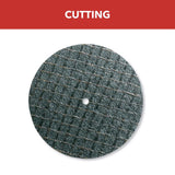 Dremel 1-1/4 in. D X 1/8 in. X 0.05 in. thick Fiberglass Metal Cut-Off Wheel 5 pc
