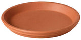 Deroma 6 in. D Clay Traditional Plant Saucer Terracotta, Pack of 20