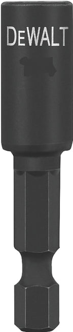 DEWALT IMPACT READY DW2220IR Magnetic Nut Driver, 3/8 in Drive, 1-7/8 in L, 1/4 in L Shank, Hex Shank
