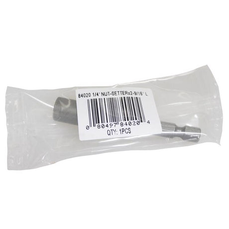 Best Way Tools 1/4 in. X 3 in. L Nut Driver Carbon Steel 50 pc, Pack of 50