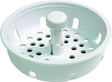 Danco 86792 Basket Strainer with Stopper, 3-1/4 in Dia, Plastic, For: 3-1/4 in Dia Opening Sinks