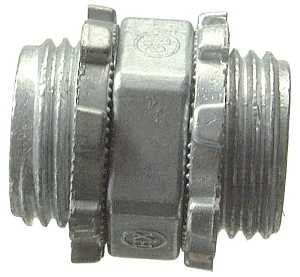 Halex 16407B Rigid Box Spacer, 3/4 in, Zinc, 50/BX