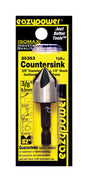 Eazypower Isomax 3/8 in. X 3/8 inch  D X 2-1/8 in. L Carbon Alloy Steel Countersink Countersink Bit