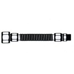 BrassCraft ProCoat Series CSSB22-60 Gas Connector, 3/4 in, FIP, Stainless Steel, 60 in L, 7/8 in OD