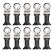 Fein StarlockPlus 1-3/4 in. X 2 in. L Bi-Metal Saw Blade Set 10 pk