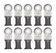 Fein Starlock 1-3/8 in. X 2 in. L Bi-Metal Saw Blade Set 10 pk