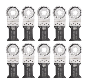 Fein Starlock 1-3/8 in. X 2 in. L Bi-Metal Saw Blade Set 10 pk
