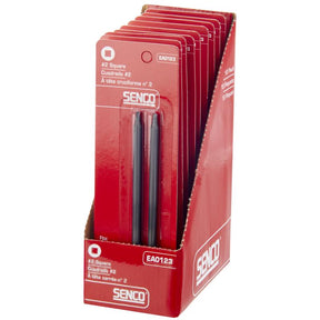 Senco Duraspin Square #2 X 5 in. L Replacement Bit Steel 2 pk