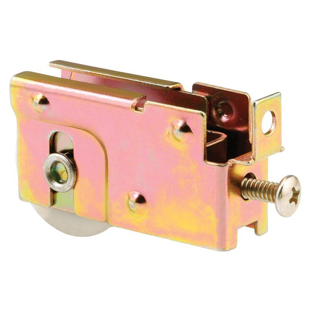 Prime-Line D 1539 Roller Assembly, 1-1/4 in Dia Roller, 5/16 in W Roller, Steel, 1-Roller, F-Tab Mounting
