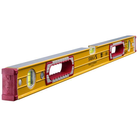 STABILA 32 in. Aluminum Type 196 Heavy Duty Level 3 vial