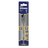 Irwin Speedbor 3/4 in. X 6 in. L Carbon Steel Wood Boring Bit Hex Shank 1 pc