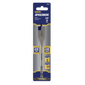 Irwin Speedbor 3/4 in. X 6 in. L Carbon Steel Wood Boring Bit Hex Shank 1 pc