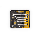 GEARWRENCH 12 Point SAE Ratcheting Combination Wrench Set 7 pc