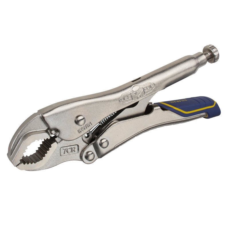 Irwin Vise-Grip 7 in. Alloy Steel Fast Release Curved Jaw Curved Jaw Locking Pliers