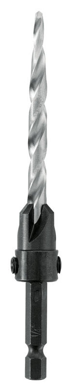 Irwin 1/4 in. D X 4.75 in. L High Speed Steel Wood Countersink 1 pc