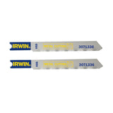 Irwin Marathon 3 in. Bi-Metal U-Shank Jig Saw Blade 36 TPI 2 pk